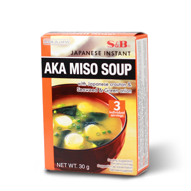 Instantná Aka Miso polievka S&B 30g
