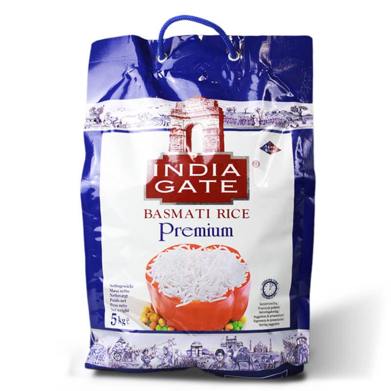 Basmati ryža Premium INDIA GATE 5 kg