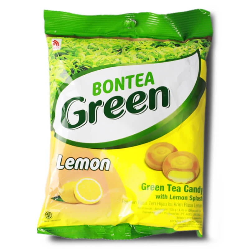 Čajový cukrík s citrónovou kvapkou BONTEA GREEN 135 g