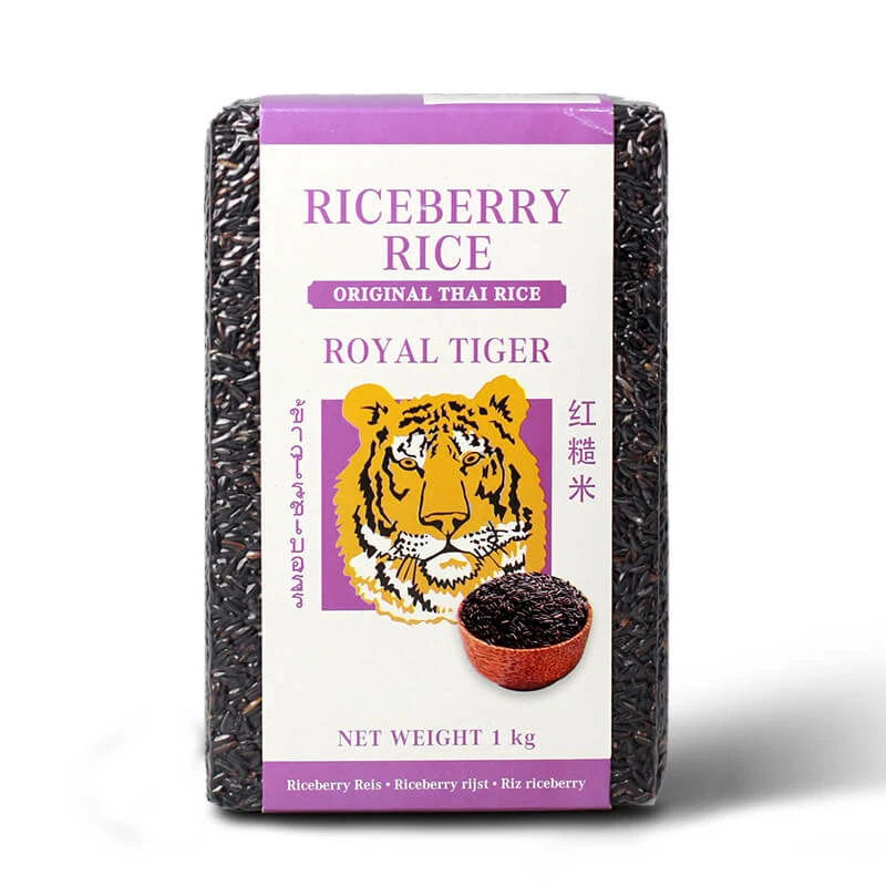 Čierna ryža Riceberry Royal Tiger 1kg