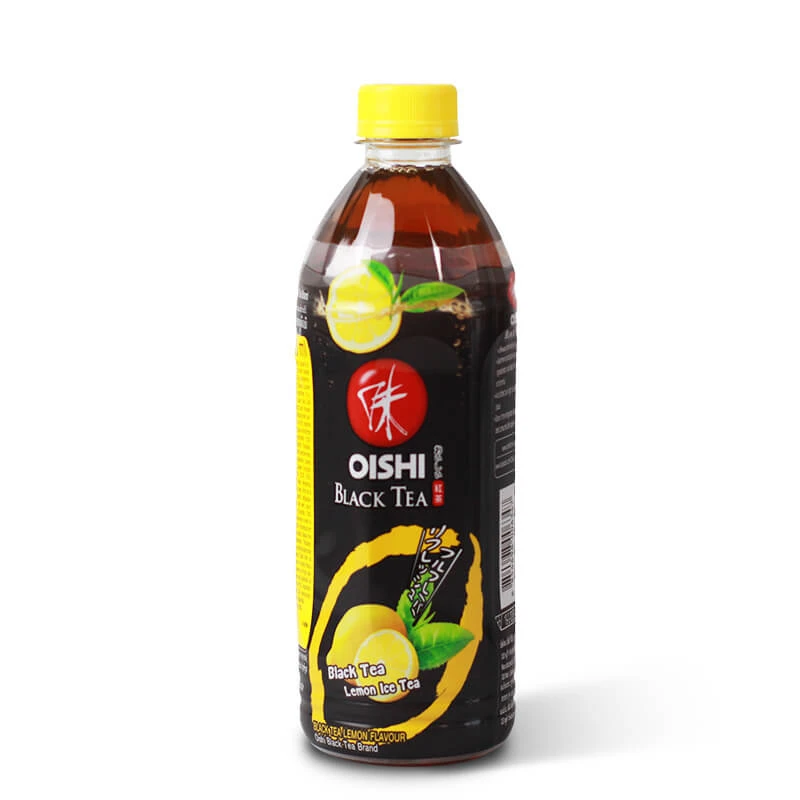 Čierny čaj s citrónom OISHI 500 ml