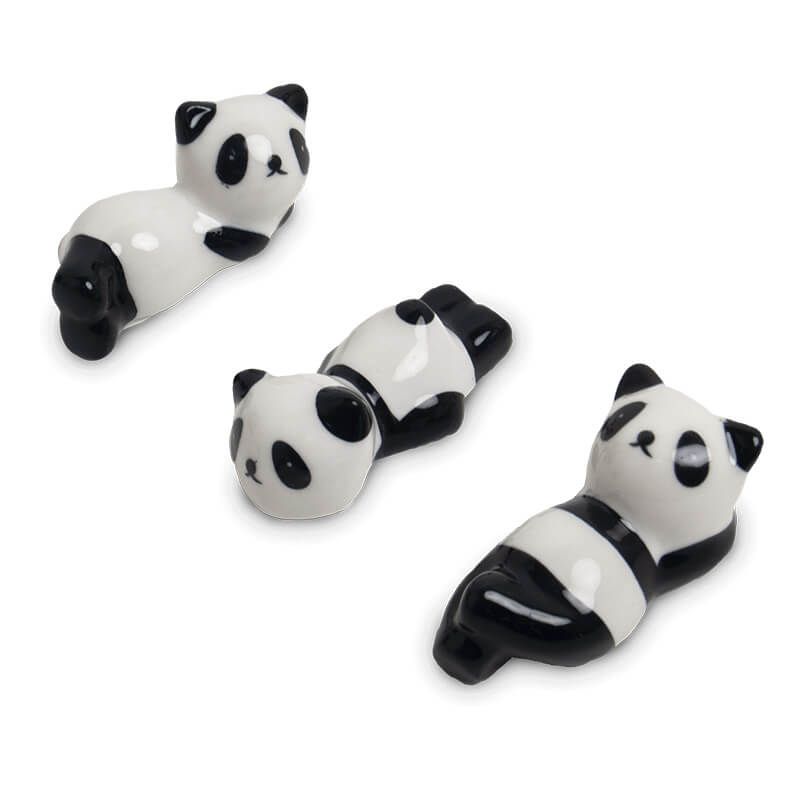 Podložky na paličky - Panda 5,5 x 2,5 cm | H2,5 cm | 3 druhy