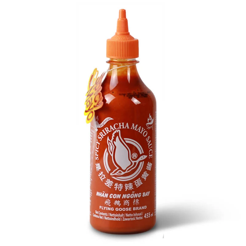 Spicy Sriracha Mayo omáčka FLYING GOOSE 455 ml