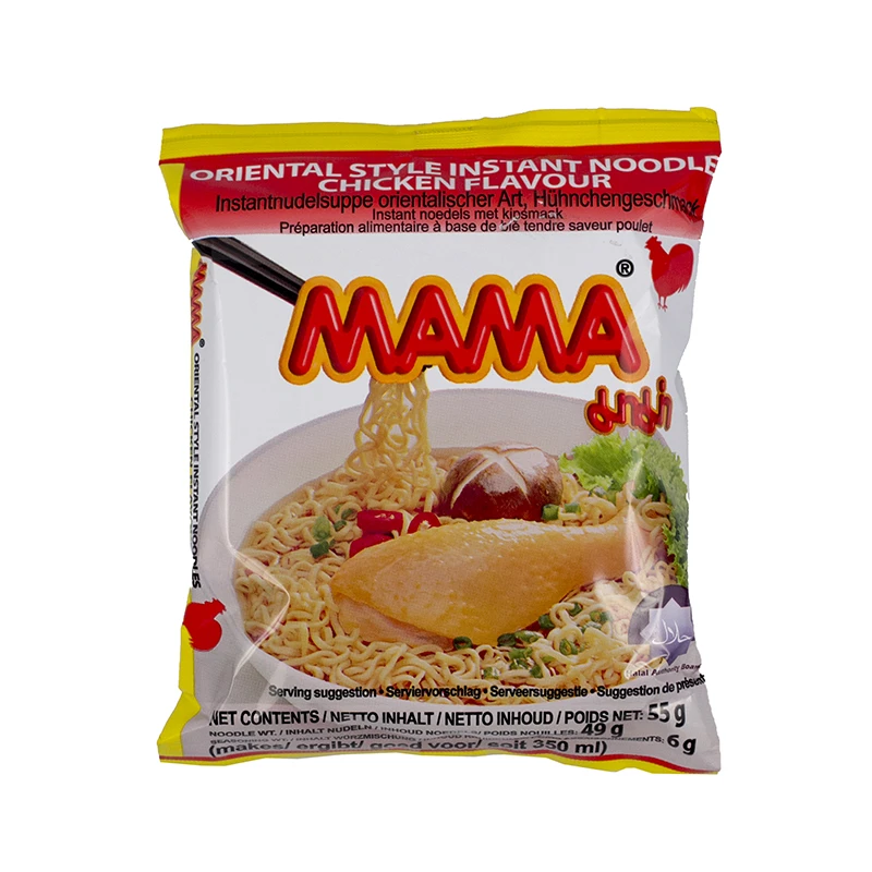 Instantná rezancová kuracia polievka MAMA 55g
