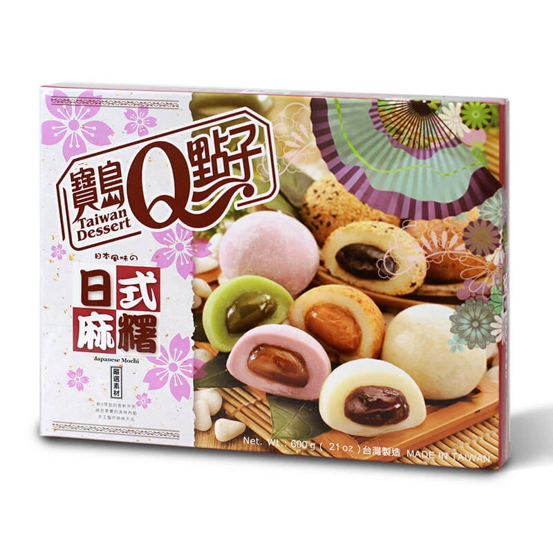 Mochi Japonské koláče mix balenie - Q Brand 600g