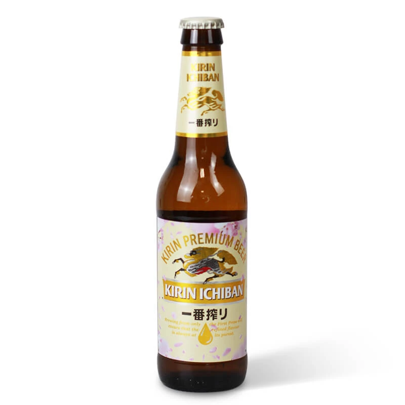Japonské pivo KIRIN ICHIBAN 330ml, 5% vol