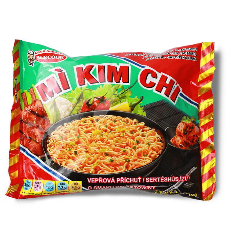 KIM CHI Instantná rezancová polievka bravčová 75 g