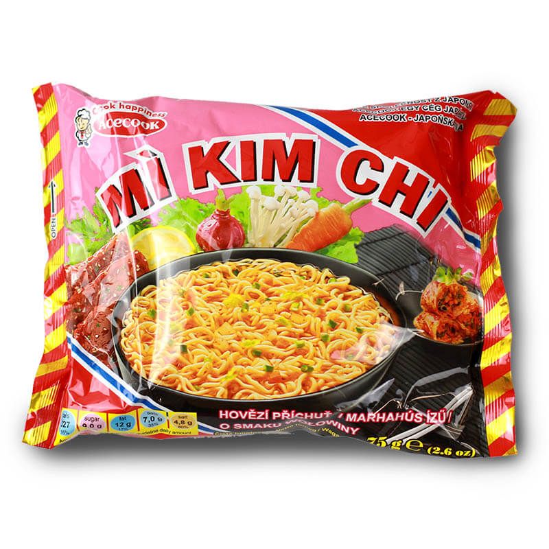 KIM CHI Instantná rezancová polievka hovädzia 75g