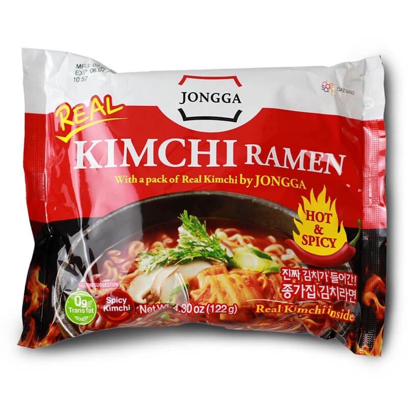Kimchi ramen Instantné rezance JONGGA 122g