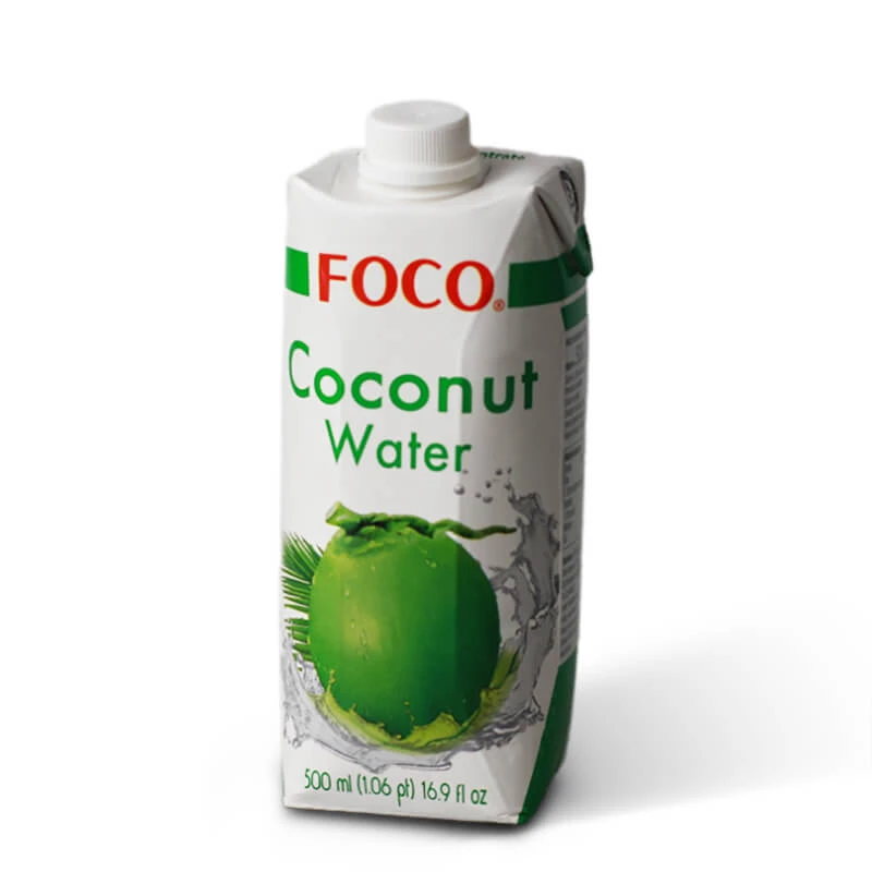 Kokosová voda 100% naturálna FOCO 500 ml