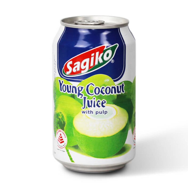 Kokosový džús z mladého kokosu s dužinou SAGIKO 320ml