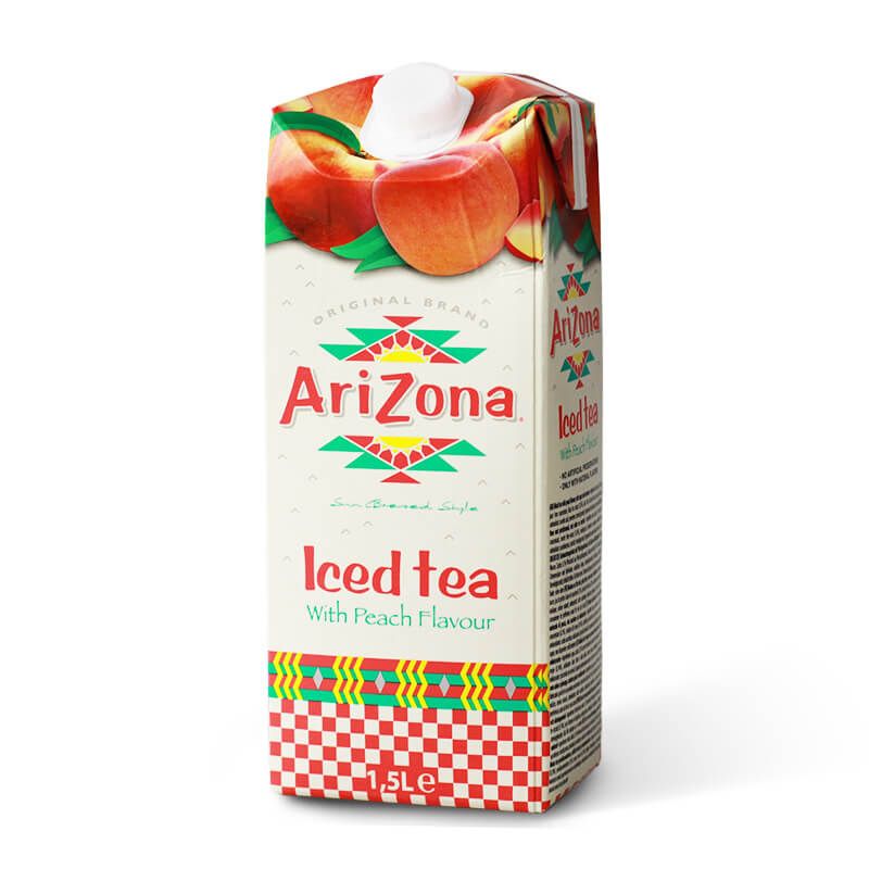 Ľadový čaj s príchuťou broskyne ARIZONA 1,5 L