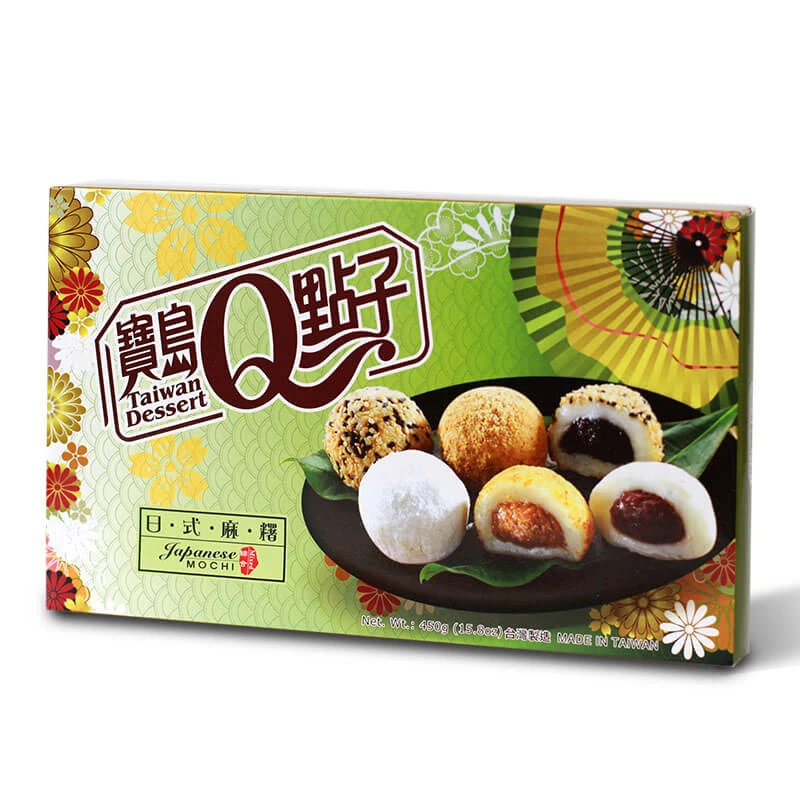 Mochi Japonské koláče mix balenie Q Brand 450g