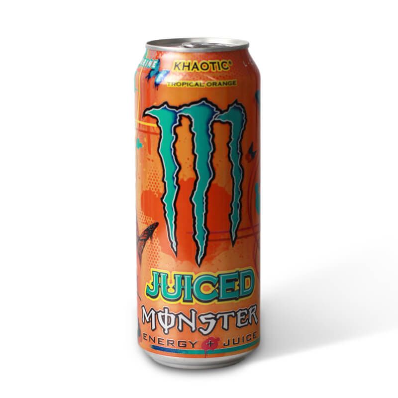 Monster Juiced Khaotic Tropical Orange Energetický nápoj 500 ml