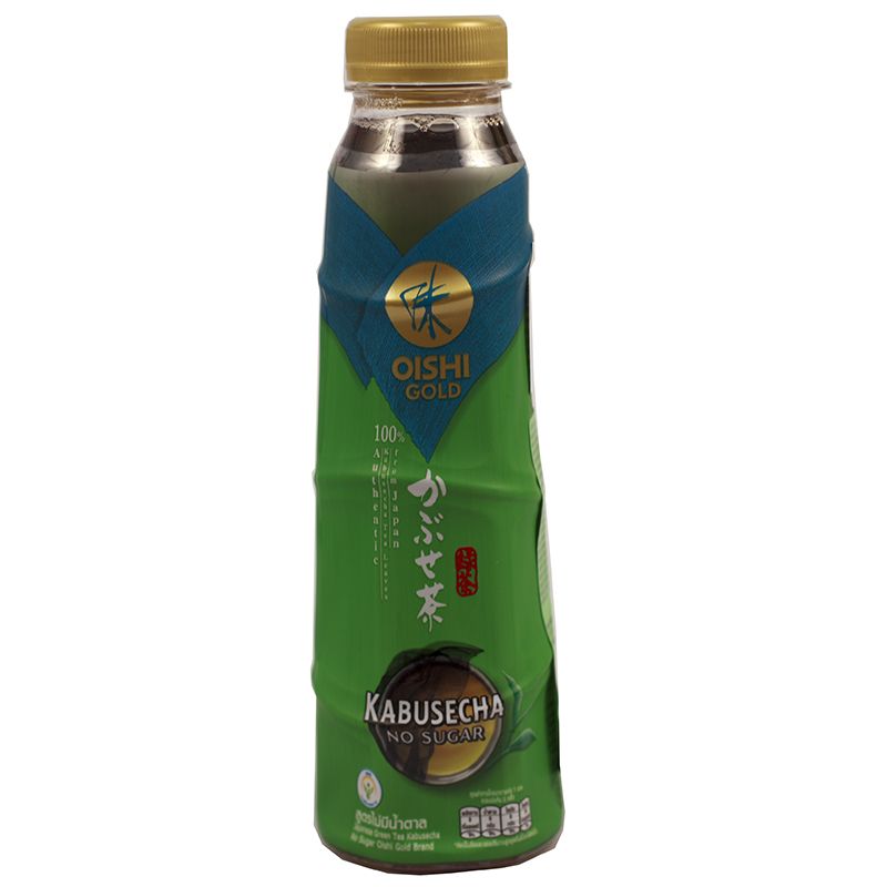 OISHI GOLD Zelený čaj Kabusecha bez cukru 400ml