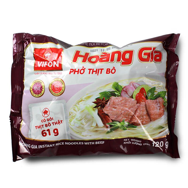 PHO BO Instantná hovädzia polievka s mäsom HOANG GIA VIFON 120g