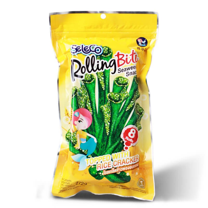 Rolling Bite riasy snack s ryžou SELECO 27,2g