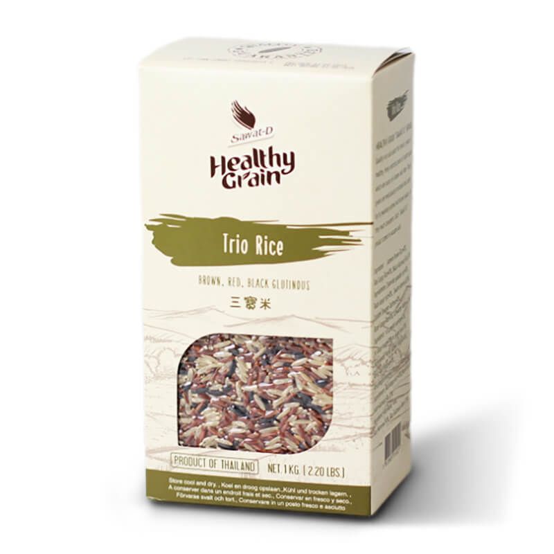 Ryža TRIO HEALTHY GRAIN - 3 druhy ryže v jednom SWAT - D 1 kg