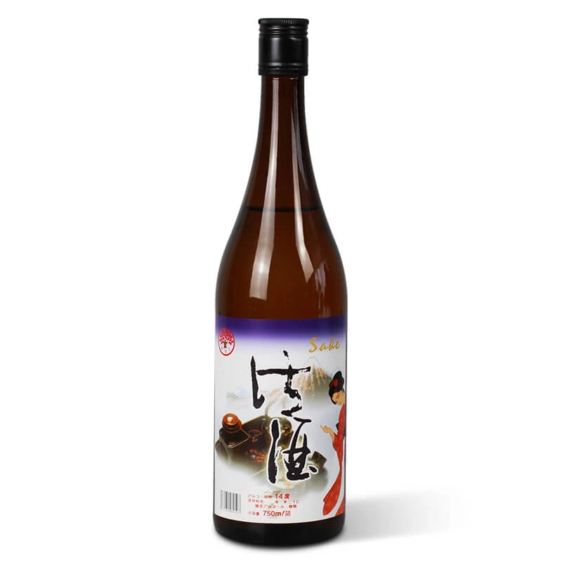 Saké Japonský alkoholický nápoj 750ml, 14% vol