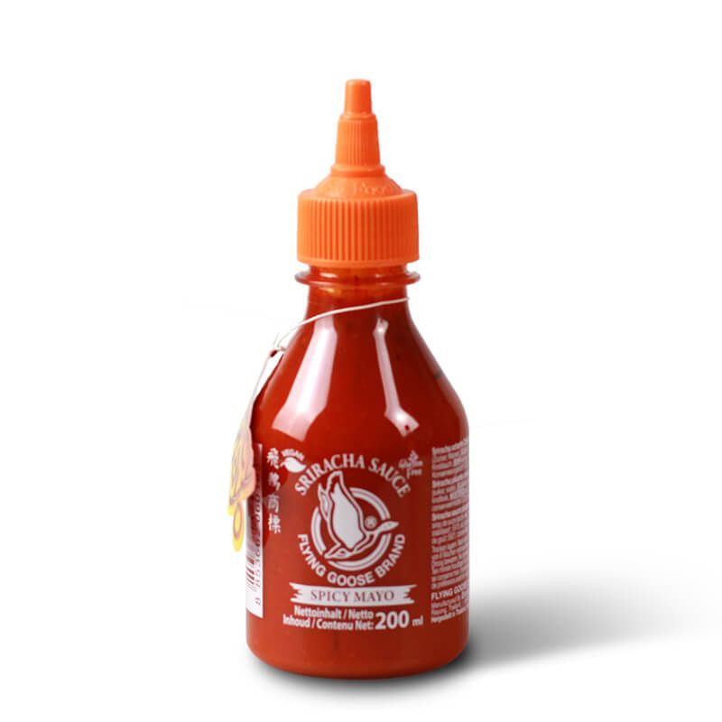 Spicy Sriracha Mayo čili omáčka FLYING GOOSE 200ml