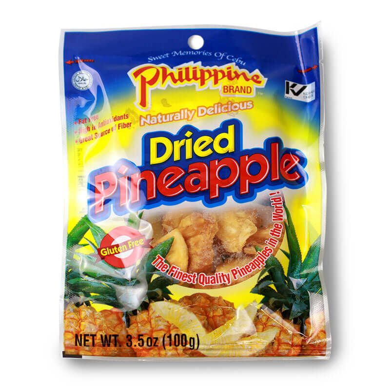 Sušený ananás PHIILIPPINE BRAND 100g