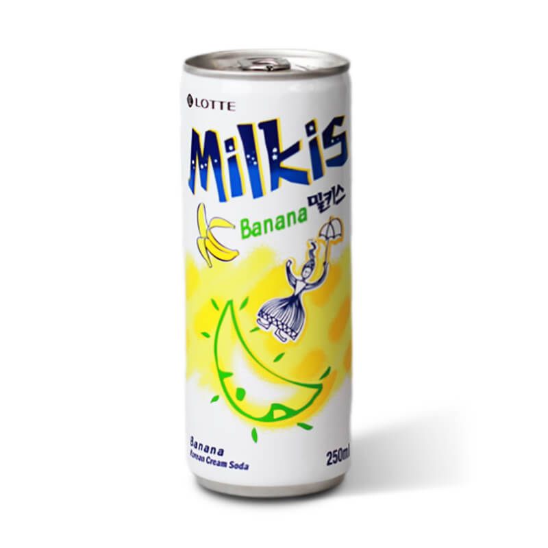 Sýtený nápoj banánový MILKIS 250ml