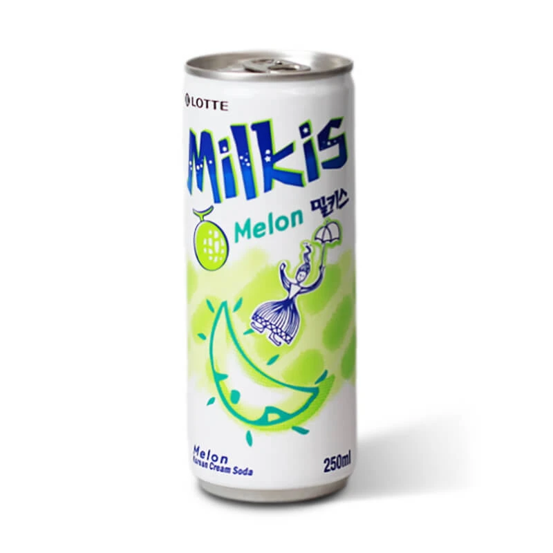 Sýtený nápoj melónový MILKIS 250ml