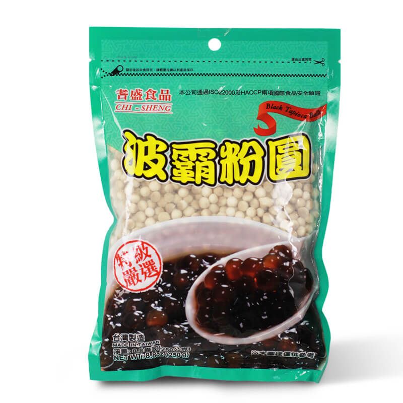 Tapiokové perličky čierne CHI - SHENG 250g
