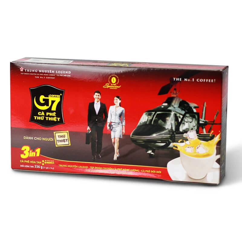 Vietnamská instantná káva TRUNG NGUYEN G7- 3v1