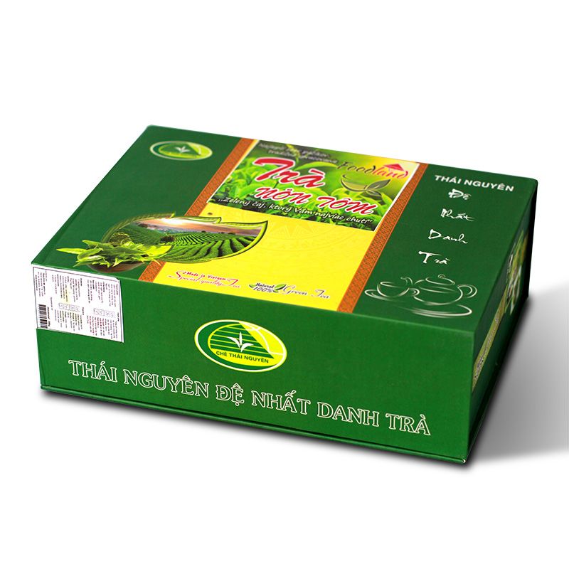 Vietnamský zelený čaj sypaný TRA NON TOM 200g