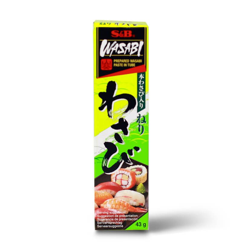 Wasabi pasta v tube S&B 43g